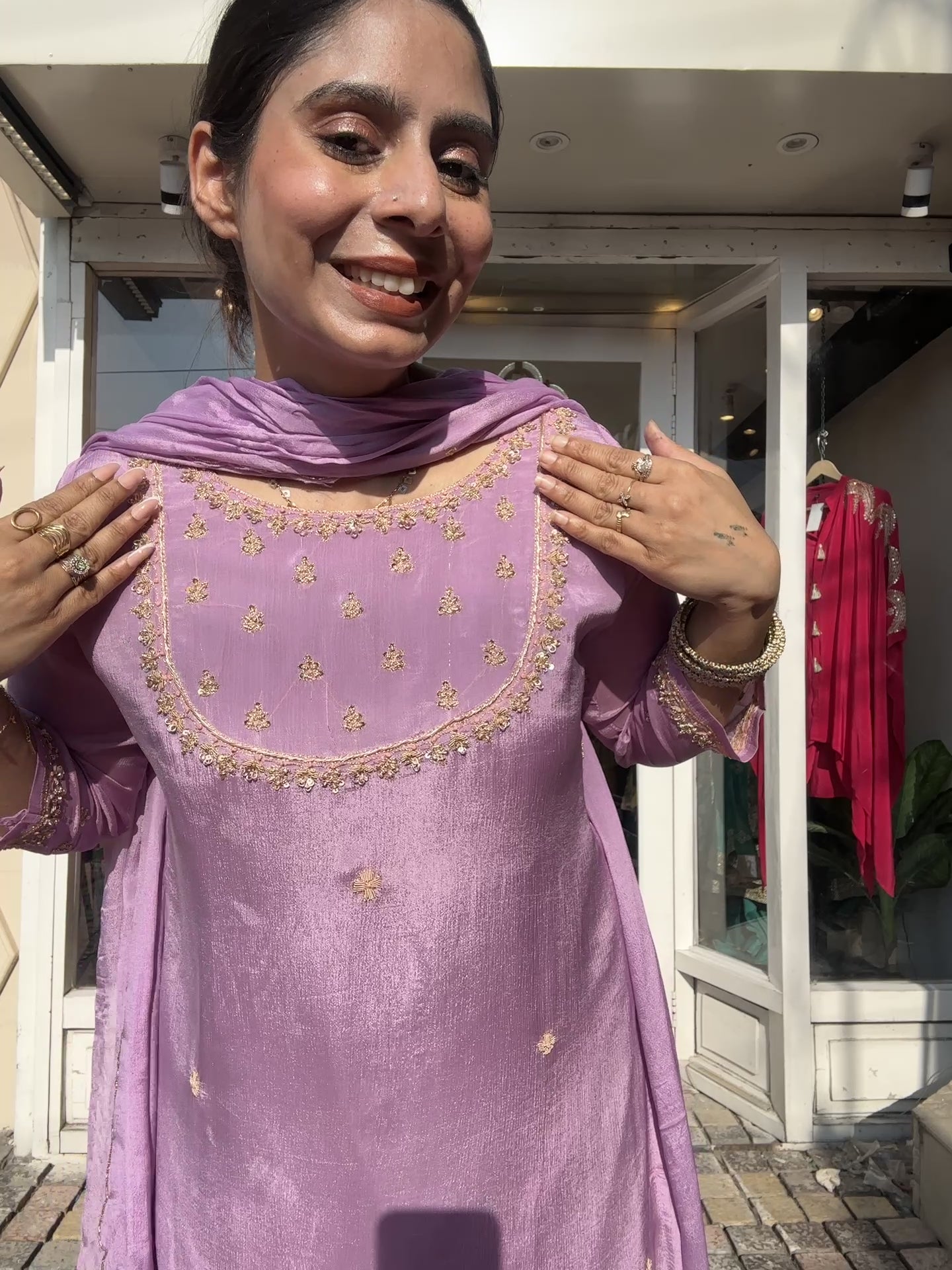 Lilac Handwork 3pc set