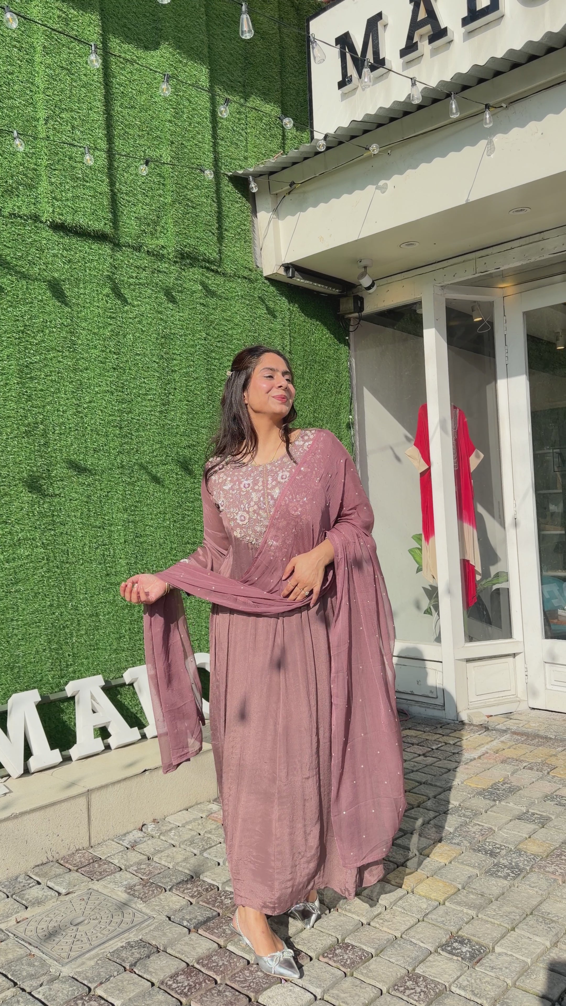 The Pink Anarkali
