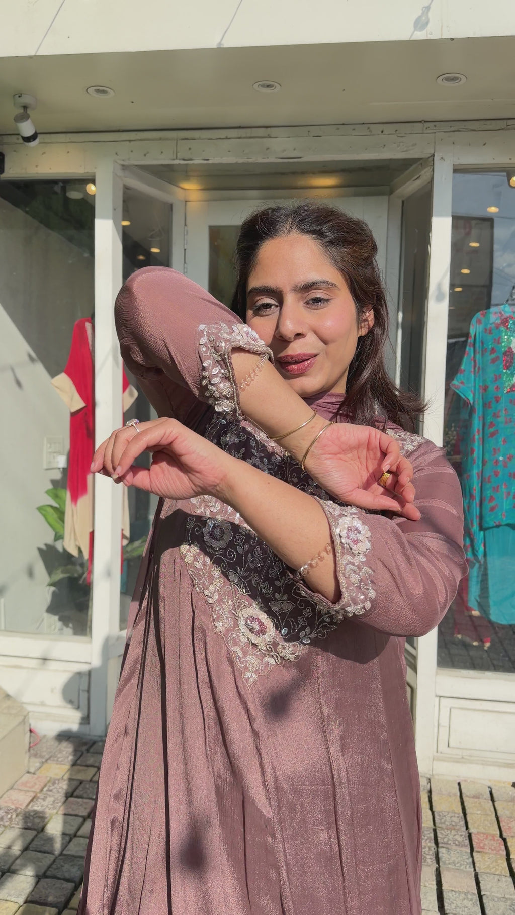 The Pink Anarkali