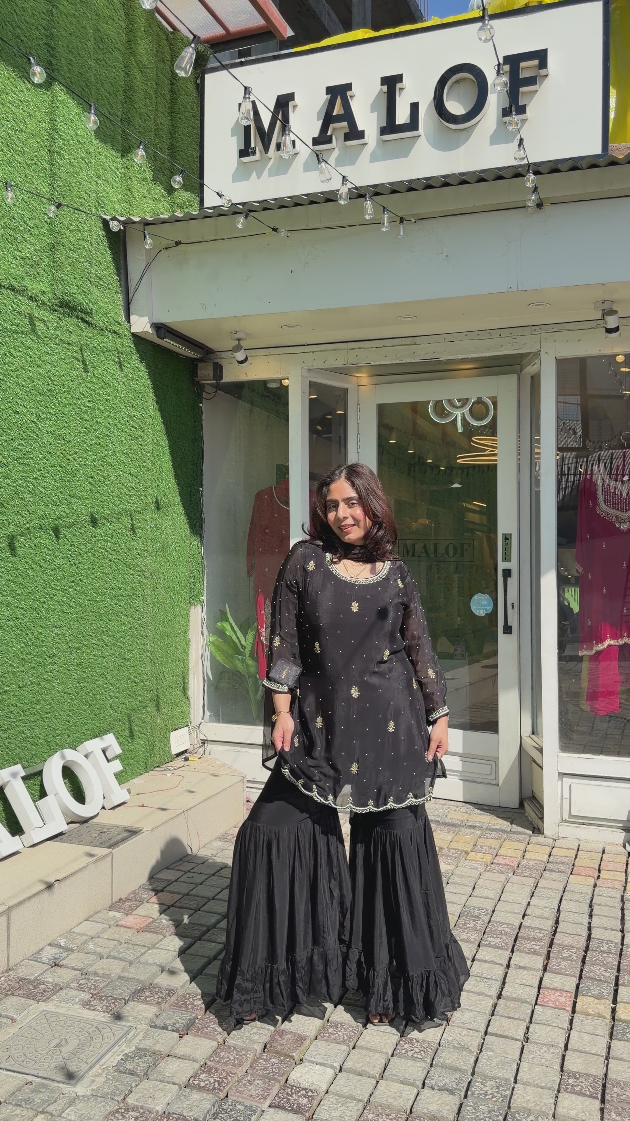 Laila Gharara Set
