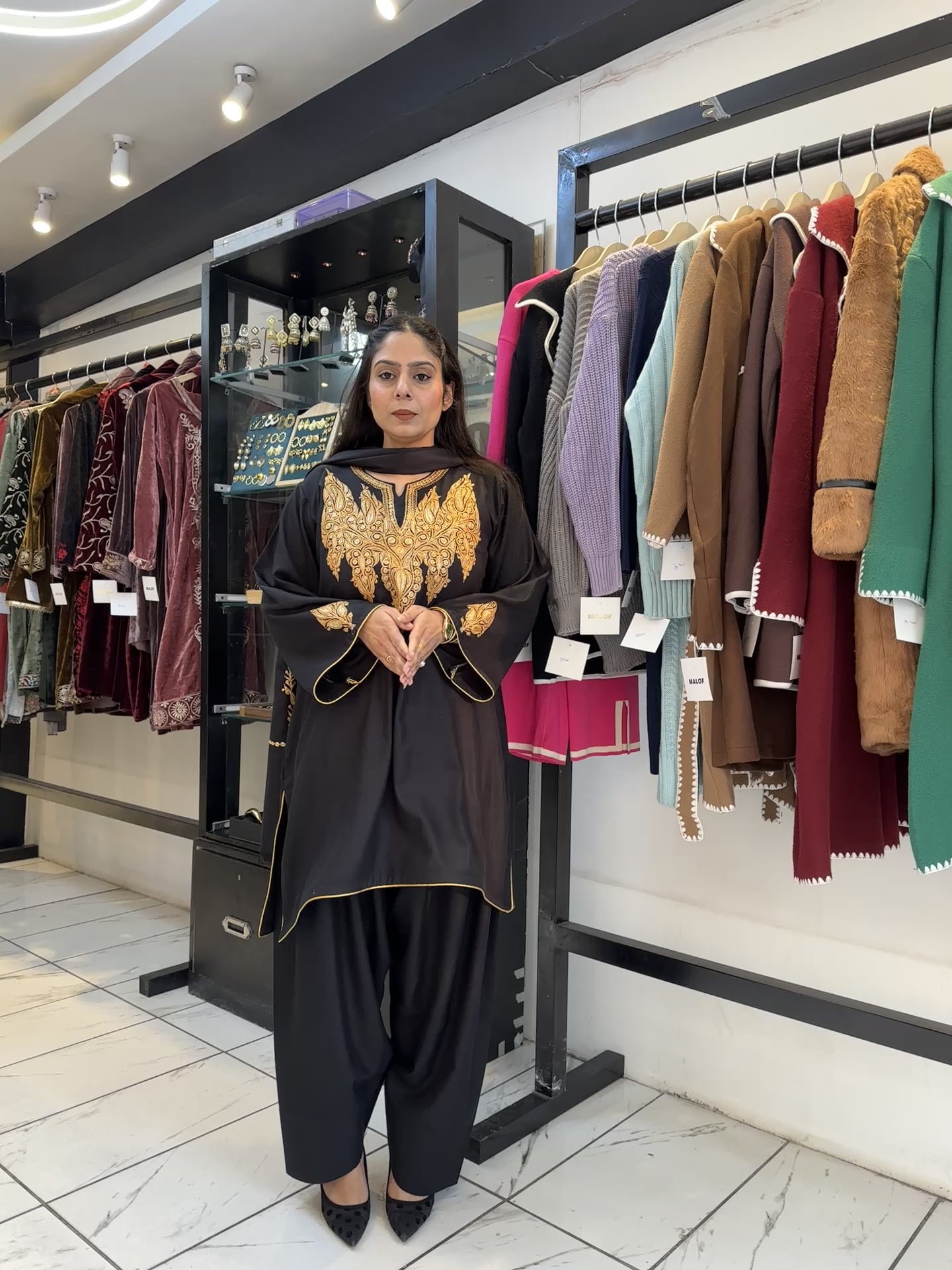 3pc Tilla Farshi Salwar