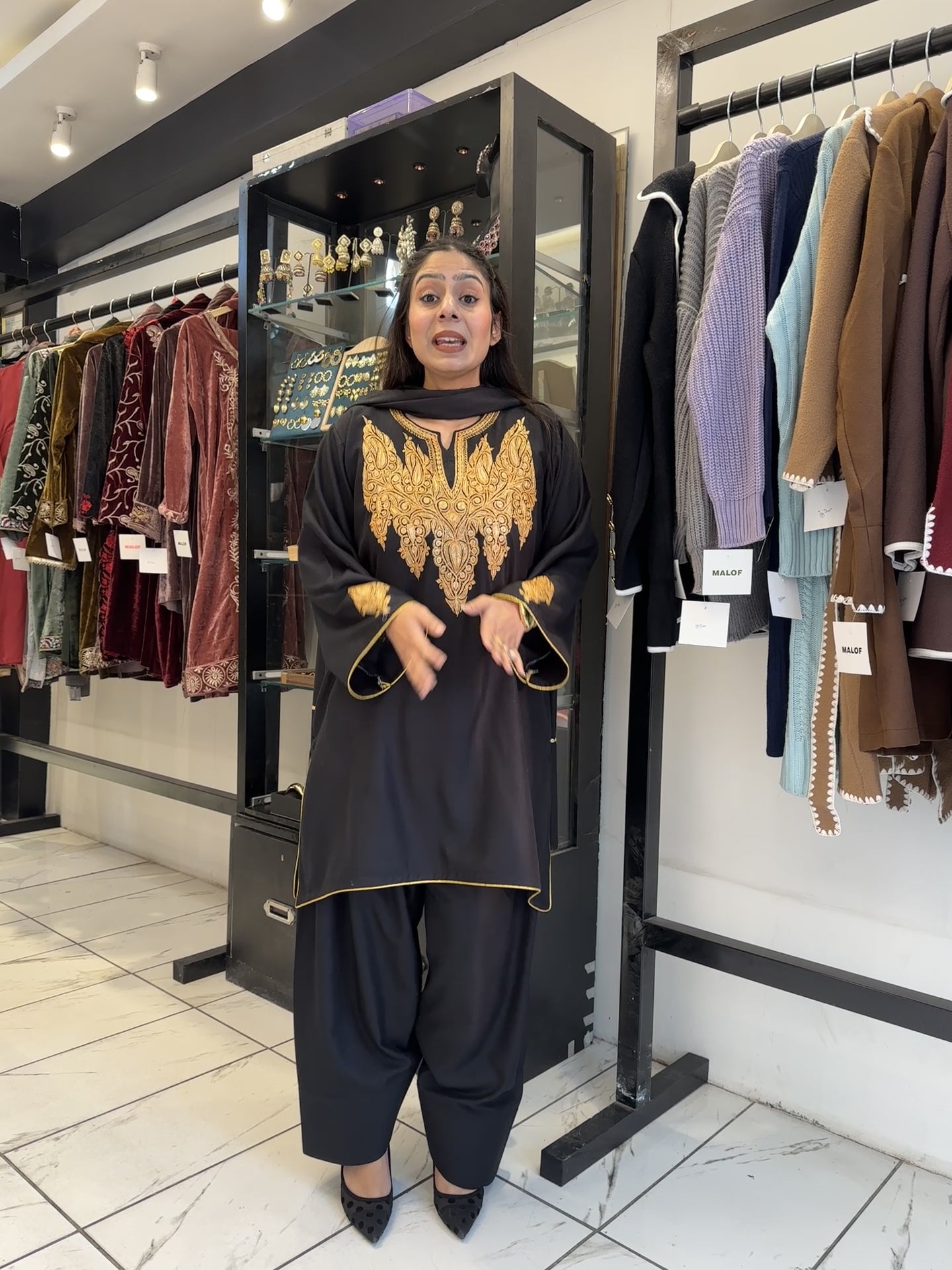 3pc Tilla Farshi Salwar