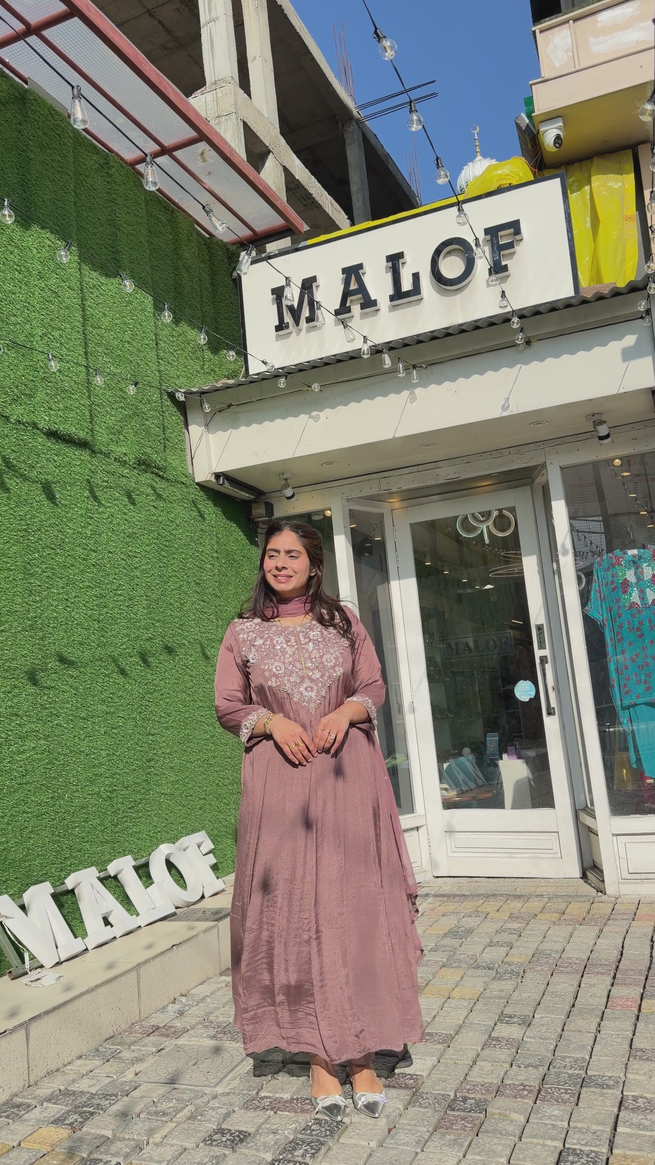 The Pink Anarkali