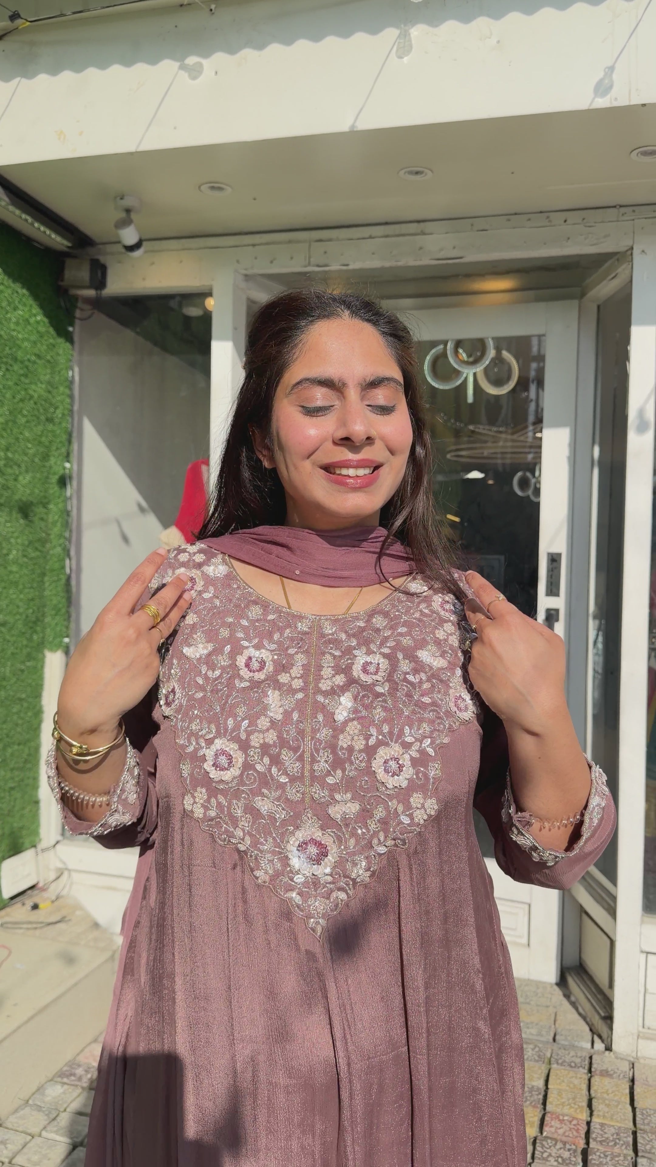 The Pink Anarkali
