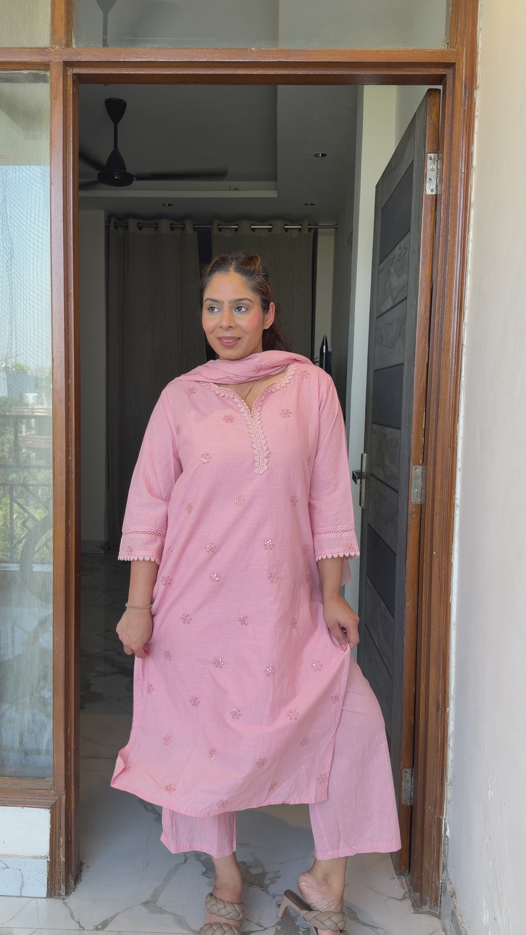 The Rose Pink Outfit