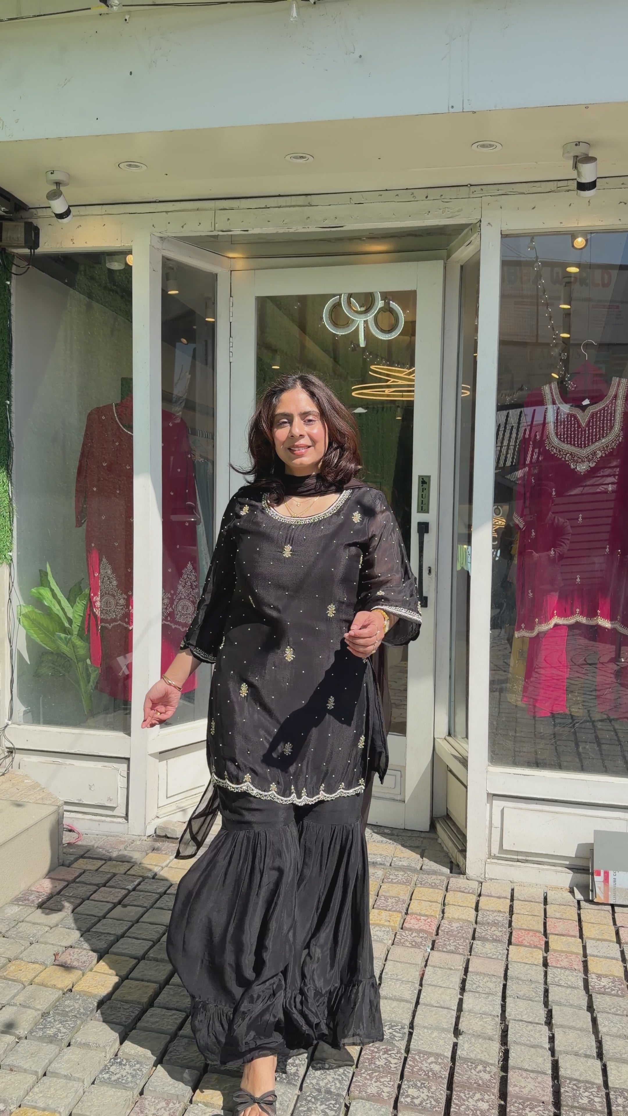 Laila Gharara Set
